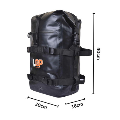 LGP Motorcycle Bumper Bag 15L (TPU Black) - PB0002