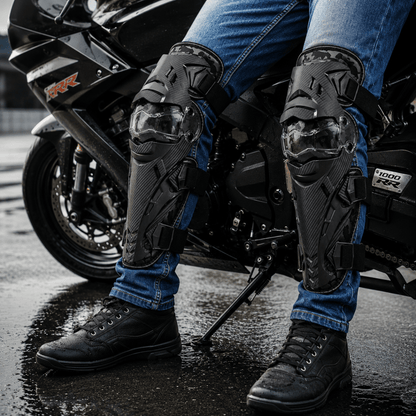 LGP Motorcycle Knee Guard Set of 2 - Riding Safety & Knee Protection