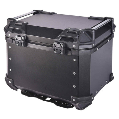 LGP Motorcycle Top Box 45L Black Type X Luggage Box with Backrest - LGPT0098