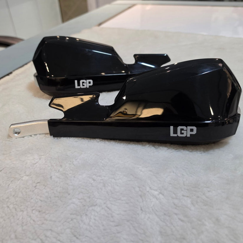 LGP Onyx Universal Motorcycle Hand Protector With Aluminium Mounts – Black - PHP0002