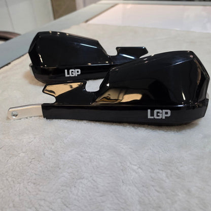 LGP Onyx Universal Motorcycle Hand Protector With Aluminium Mounts – Black - PHP0002