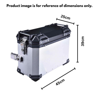 LGP Pannier Box 38L Black GS Sticker - LGPT0045