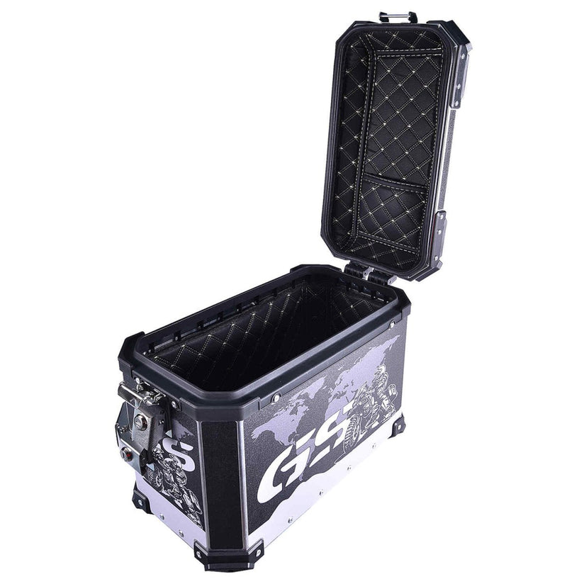 LGP Pannier Box 38L Black GS Sticker - LGPT0045