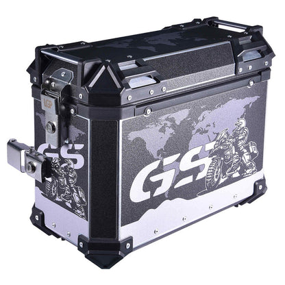 LGP Pannier Box 38L Black GS Sticker - LGPT0045
