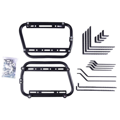 LGP Pannier Box 38L Silver Plane - LGPT0042