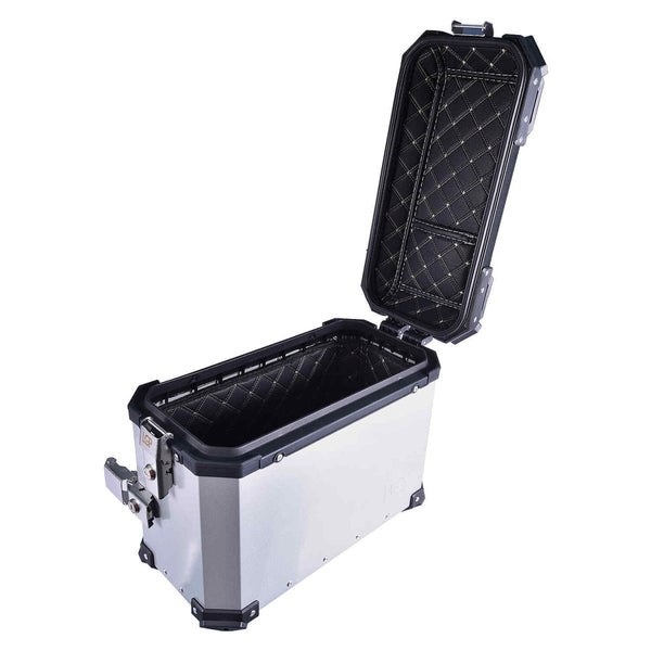 LGP Pannier Box 38L Silver Plane - LGPT0042