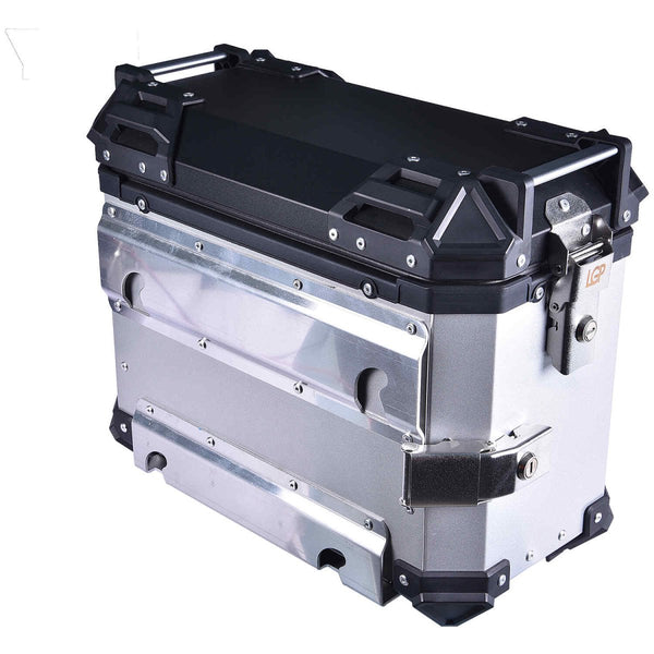 LGP Pannier Box 38L Silver Plane - LGPT0042