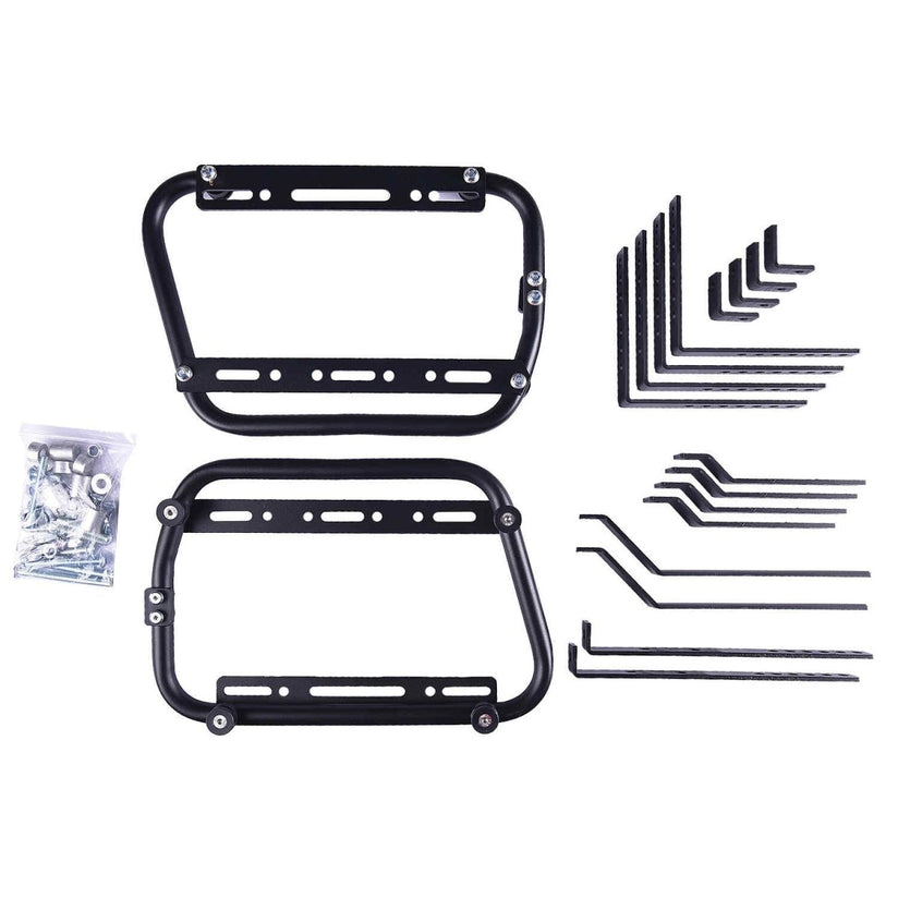 LGP Pannier Box 38L White Map Line For Pet - LGPT0046