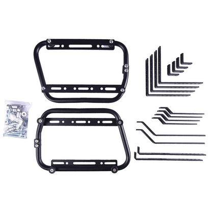 LGP Pannier Box 38L White Map Line For Pet - LGPT0046