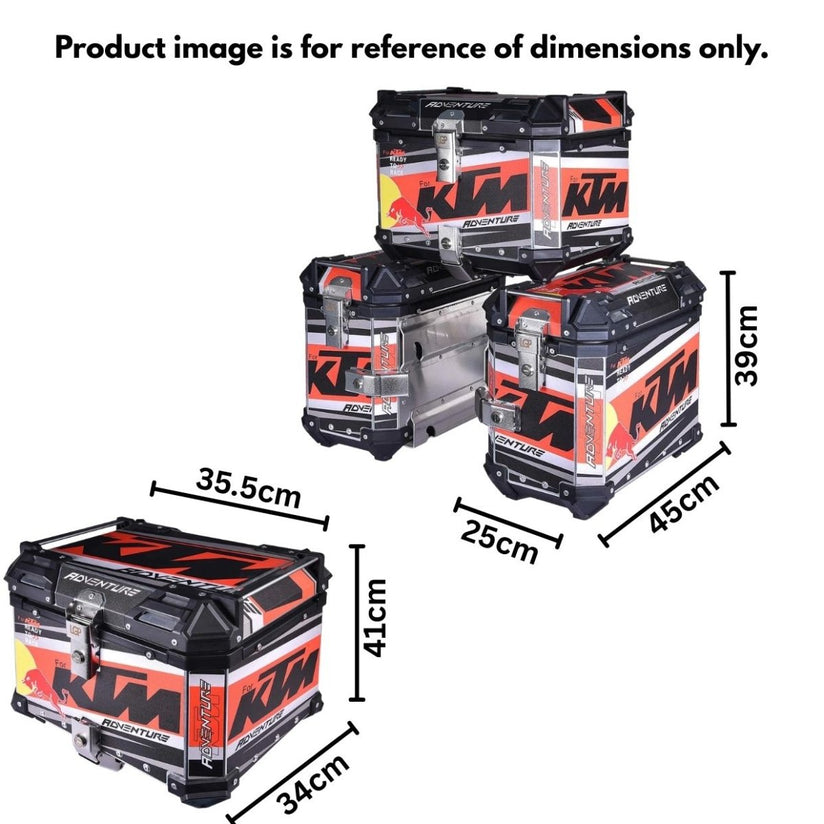 LGP Pannier KTM Set Of 3 Adventure Pro 45L +38L +38L - LGPT0049