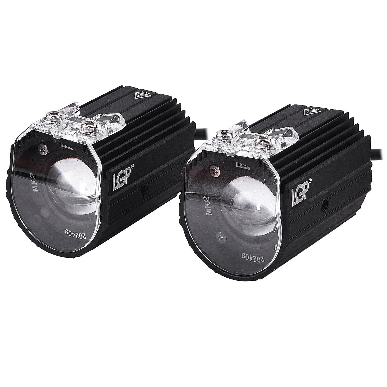 LGP Spotlight MK02 Motorcycle LED Light, 60W 7000LM, 3000K–6000K ...