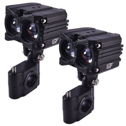 LGP Spotlight MK05 Dual Beam Motorcycle Light 80W 7000LM