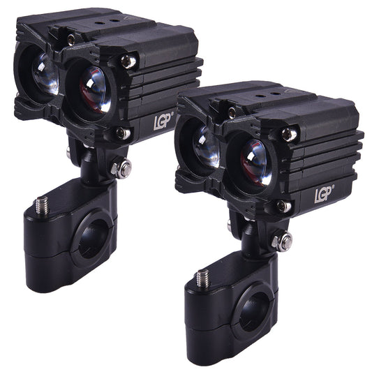 LGP Spotlight MK05 Dual Beam Motorcycle Light 80W 7000LM