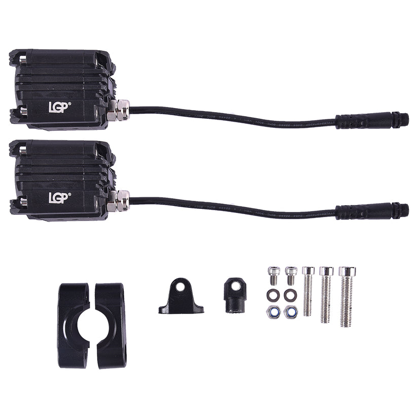 LGP Spotlight MK05 Dual Beam Motorcycle Light 80W 7000LM