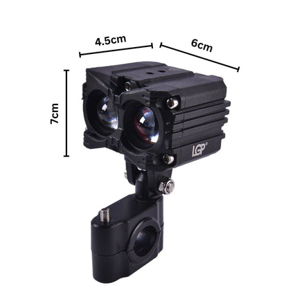 LGP Spotlight MK05 Dual Beam Motorcycle Light 80W 7000LM