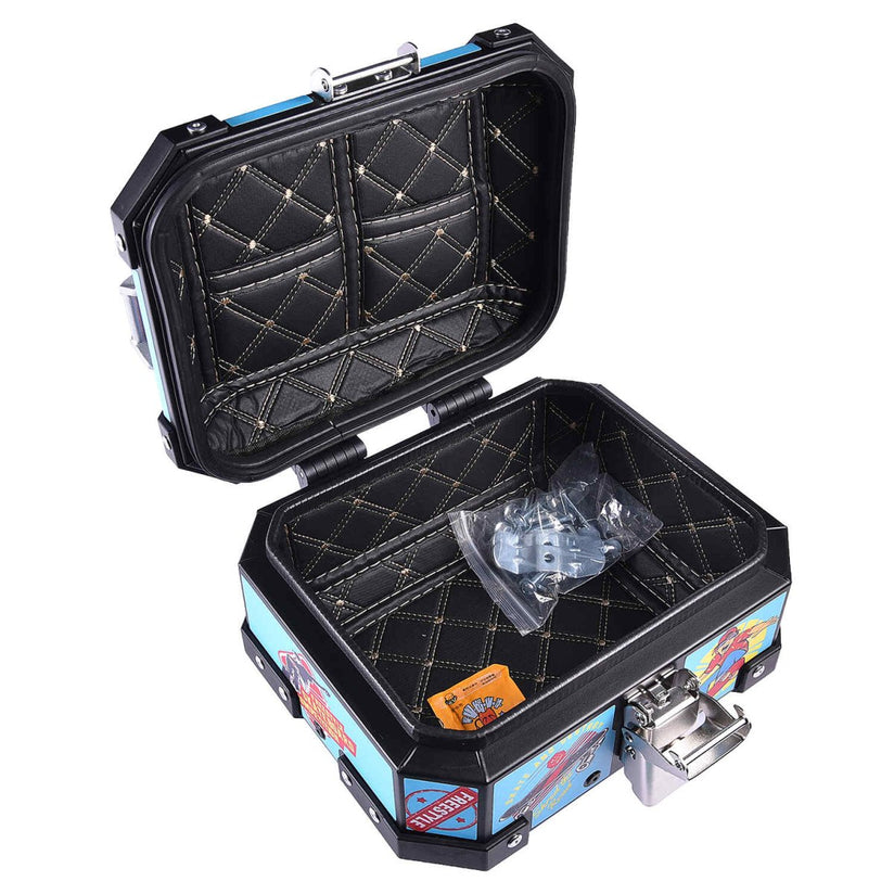 LGP Top Box 10 litres Blue Graphics - LGPT0008