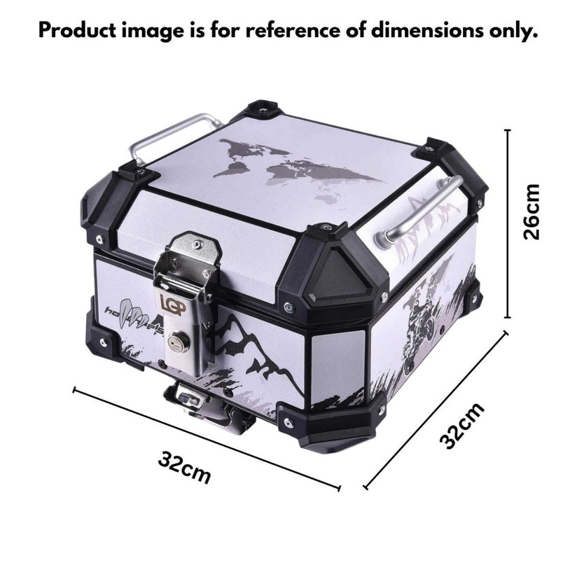 LGP Top Box 18 Litre White Graphics - LGPT0009