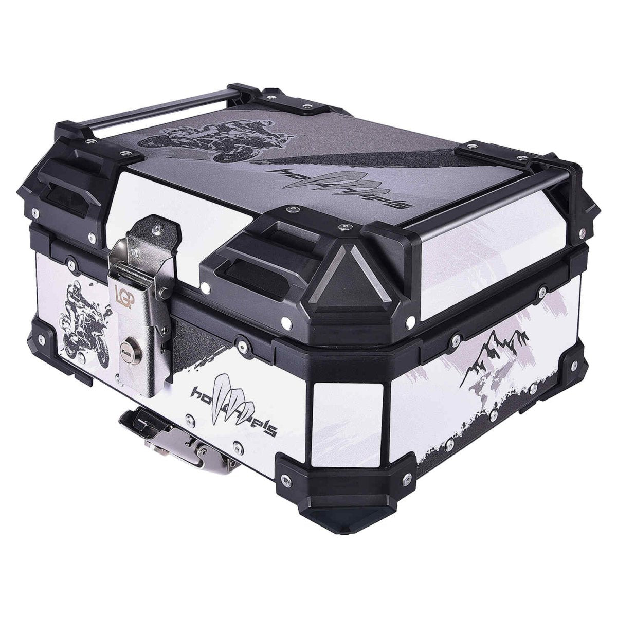 LGP Top Box 25 Litres White Graphics - LGPT0010