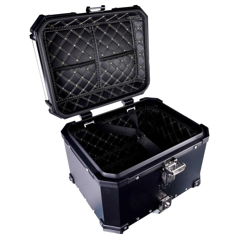 LGP Top Box 36L Black With Backrest - LGPT0012