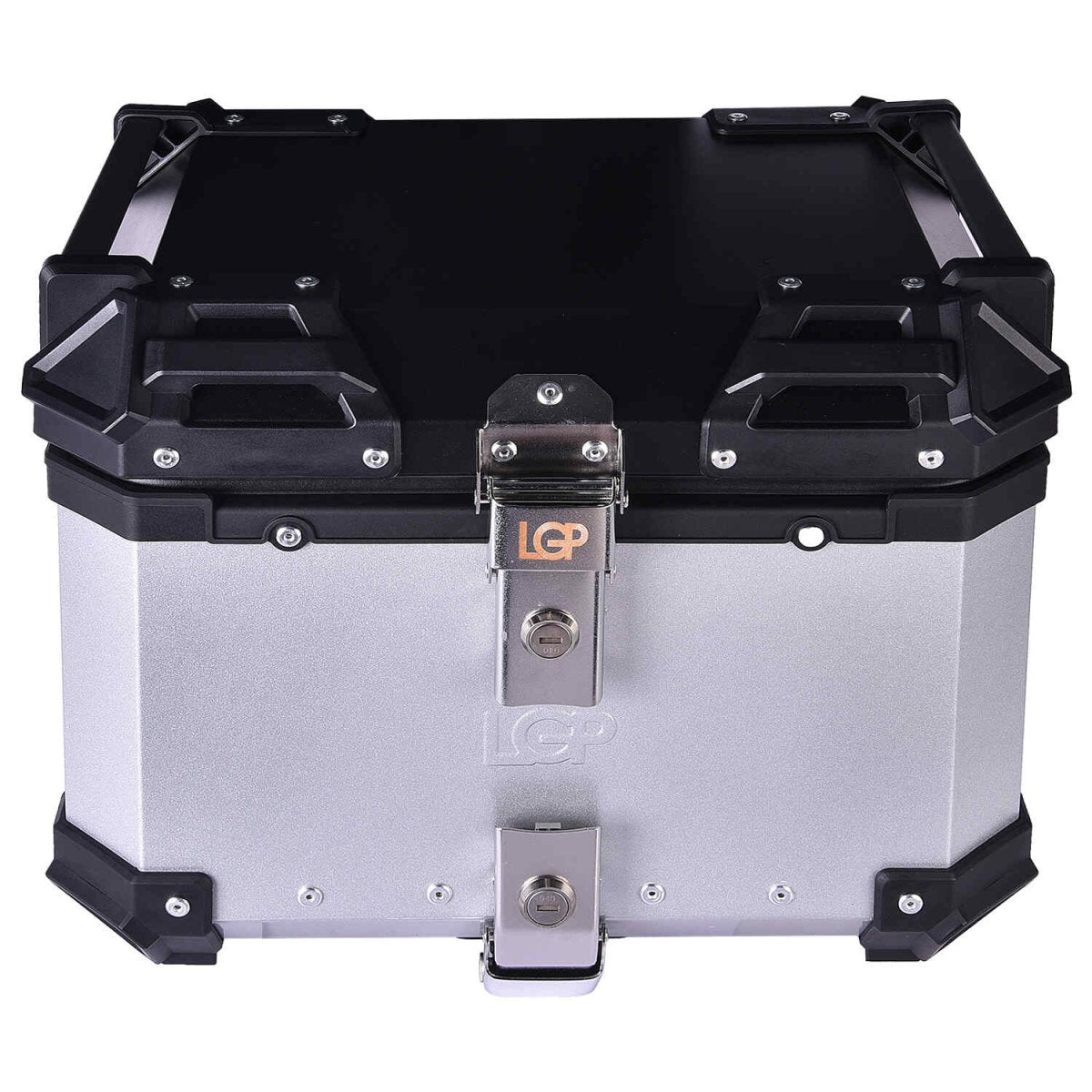 LGP Top Box 36L Silver With Backrest - LGPT0011