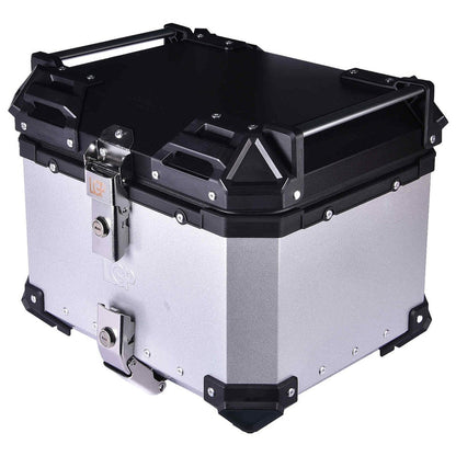 LGP Top Box 36L Silver With Backrest - LGPT0011