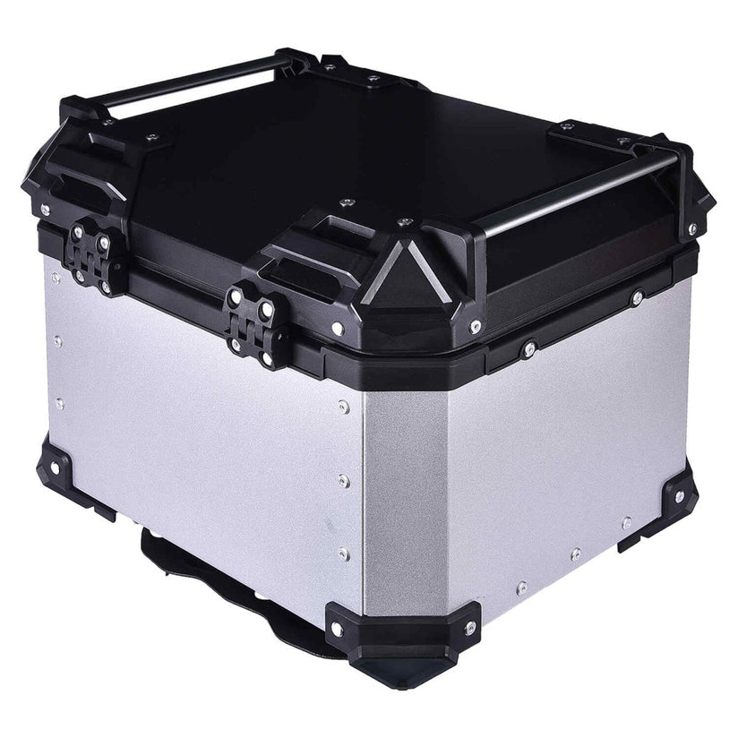 LGP Top Box 36L Silver With Backrest - LGPT0011