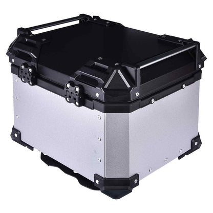 LGP Top Box 36L Silver With Backrest - LGPT0011