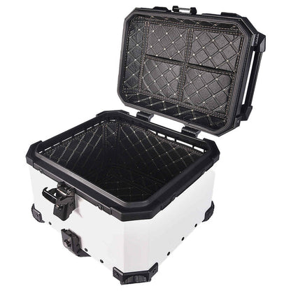 LGP Top Box 36L White With Backrest - LGPT0086