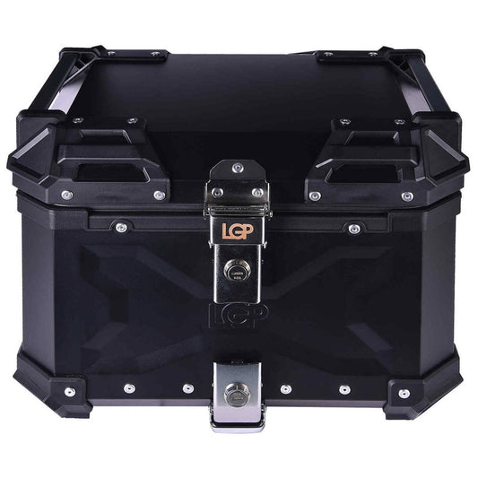 LGP Top Box 36 Litre Black X Type With Backrest - LGPT0058