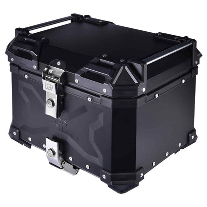 LGP Top Box 36 Litre Black X Type With Backrest - LGPT0058