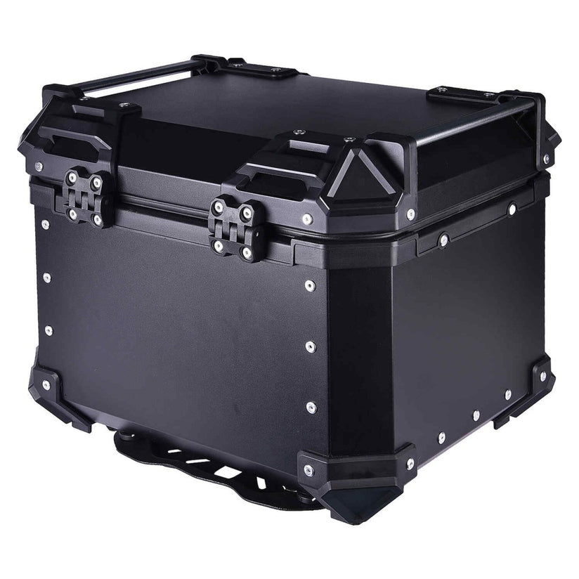 LGP Top Box 36 Litre Black X Type With Backrest - LGPT0058