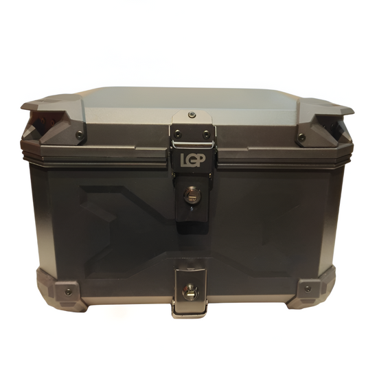 LGP Top Box 45L ABS Black Type X With Backrest - LGPT0100
