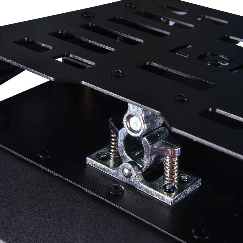 LGP Top Box 45L Black Armoured With Backrest - LGPT0052