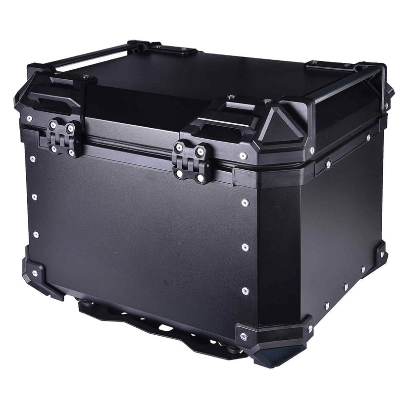 LGP Top Box 45L Black Double Type X With Backrest - LGPT0060