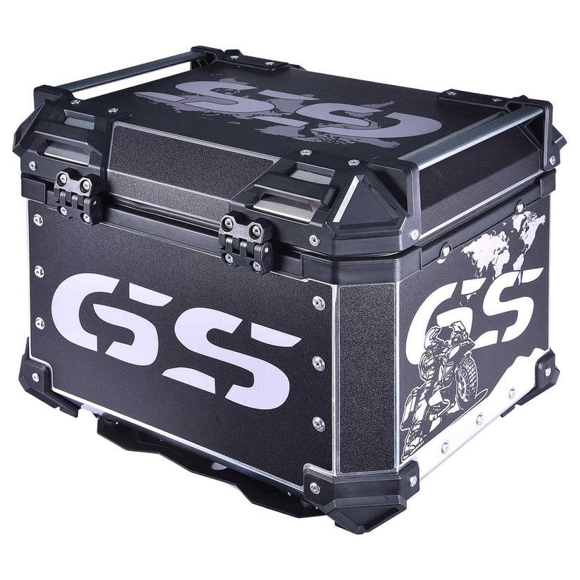 LGP Top Box 45L Black GS With Backrest - LGPT0065