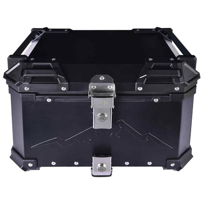 LGP Top Box 45L Black Himalayan With Backrest - LGPT0021
