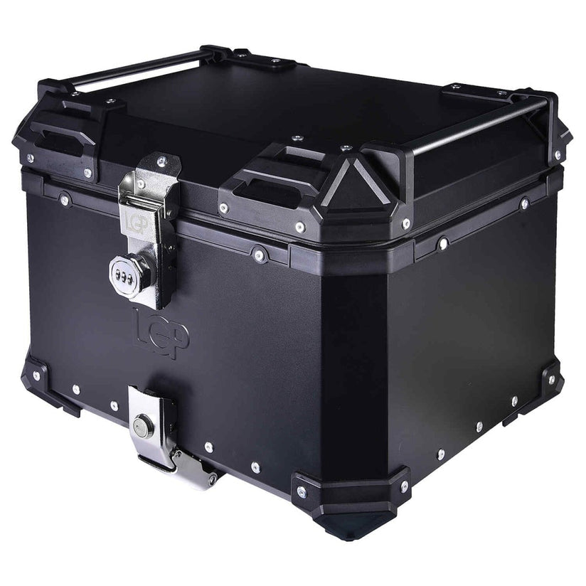 LGP Top Box 45L Black Number Lock With Backrest - LGPT0018