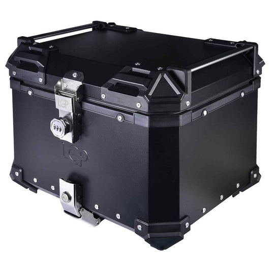LGP Top Box 45L Black Number Lock With Backrest - LGPT0018
