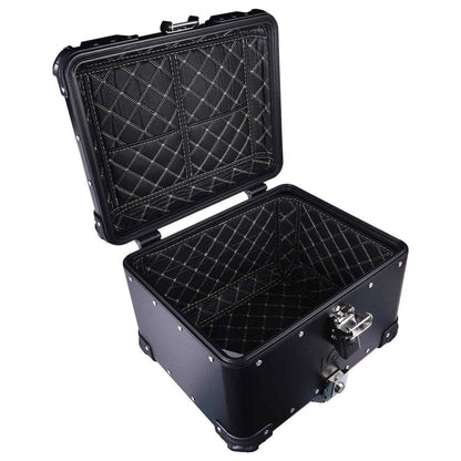 LGP Top Box 45L Black Round Corner With Backrest - LGPT0061