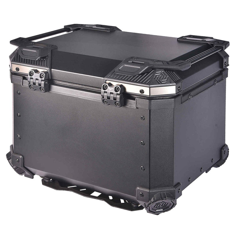 LGP Top Box 45L Black Type X Gray With Backrest - LGPT0094