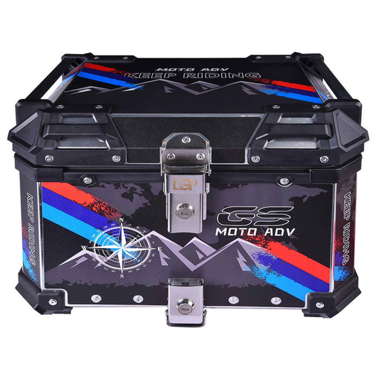 LGP Top Box 45L GS Moto ADV With Backrest
