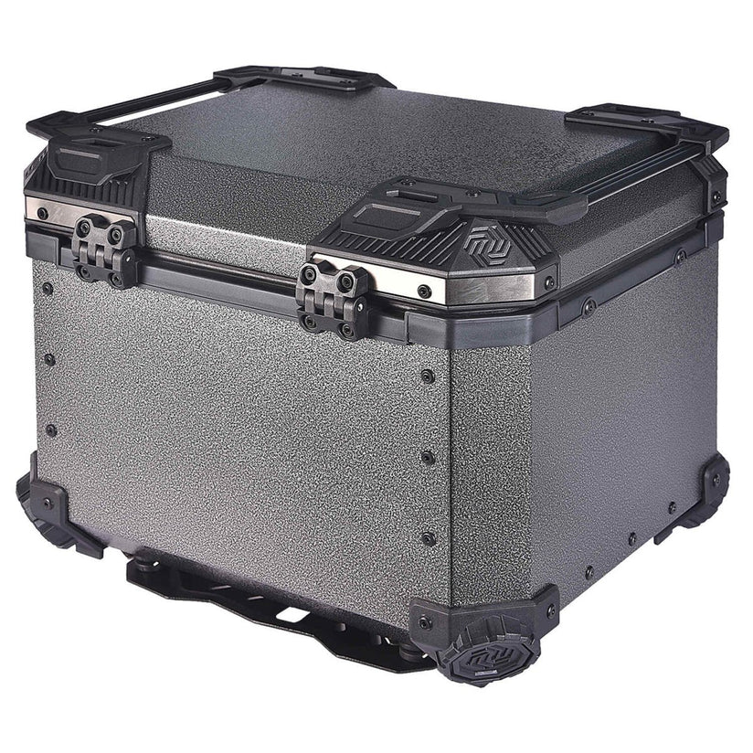 LGP Top Box 45L Gray Wrinkles Gray With Backrest - LGPT0092
