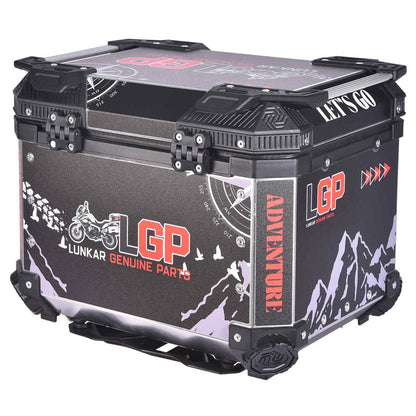 LGP Top Box 45L LGP Logo With Backrest - LGPT0088