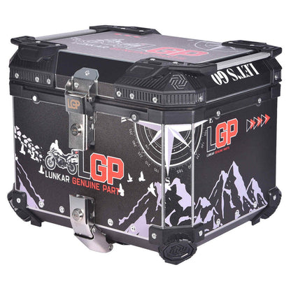 LGP Top Box 45L LGP Logo With Backrest - LGPT0088