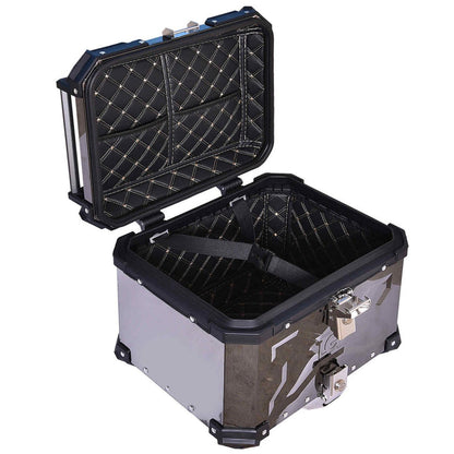 LGP Top Box 45L Mirror Reflection Type With Backrest - LGPT0020