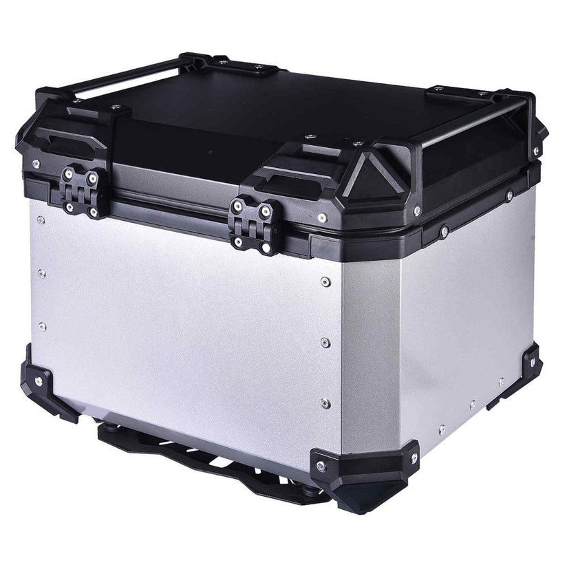 LGP Top Box 45L Silver With Backrest - LGPT0013