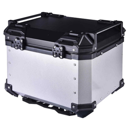 LGP Top Box 45L Silver With Backrest - LGPT0013