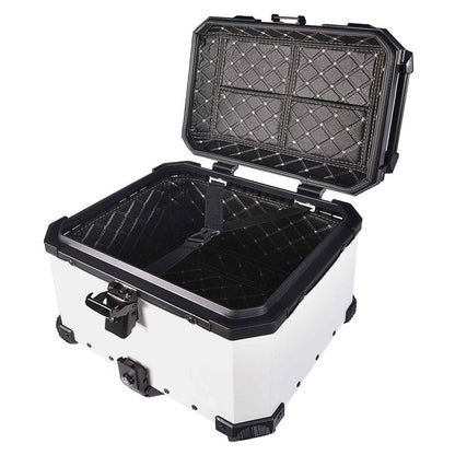LGP Top Box 45L White Type X With Backrest - LGPT0097