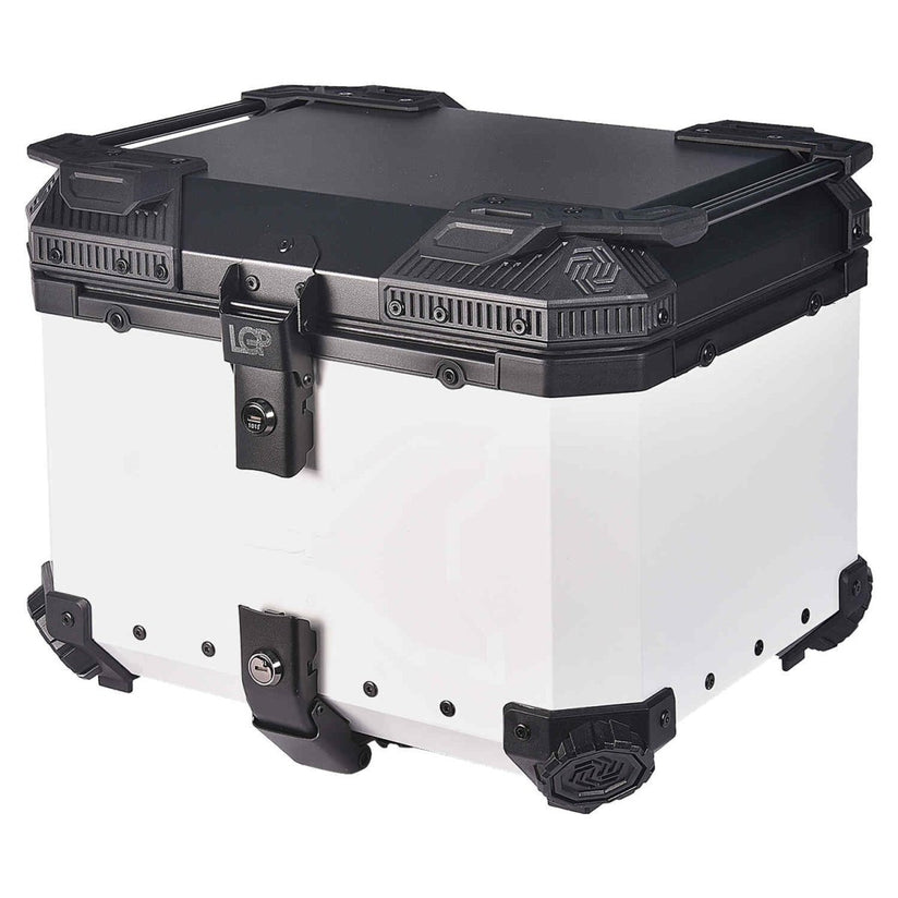 LGP Top Box 45L White Type X With Backrest - LGPT0097