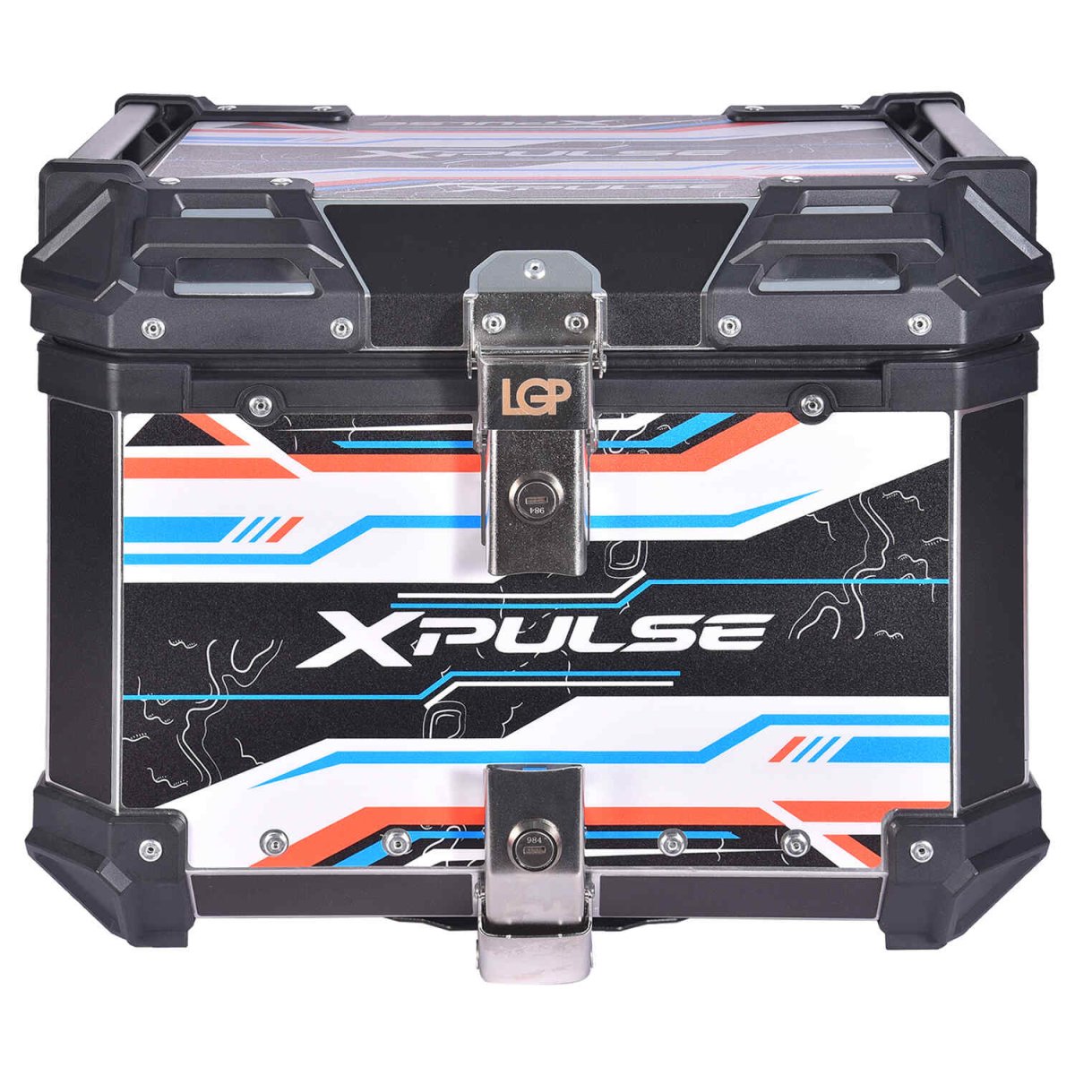 LGP Top Box 45L XPulse Graphic With Backrest - LGPT0089